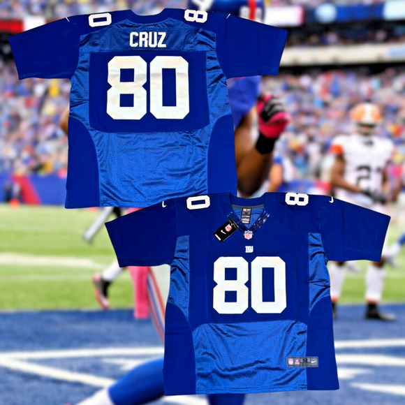 New York Giants Victor Cruz Men's Nike Elite Jersey 52 2XL NWT Deadstock NFL - Picture 1 of 12